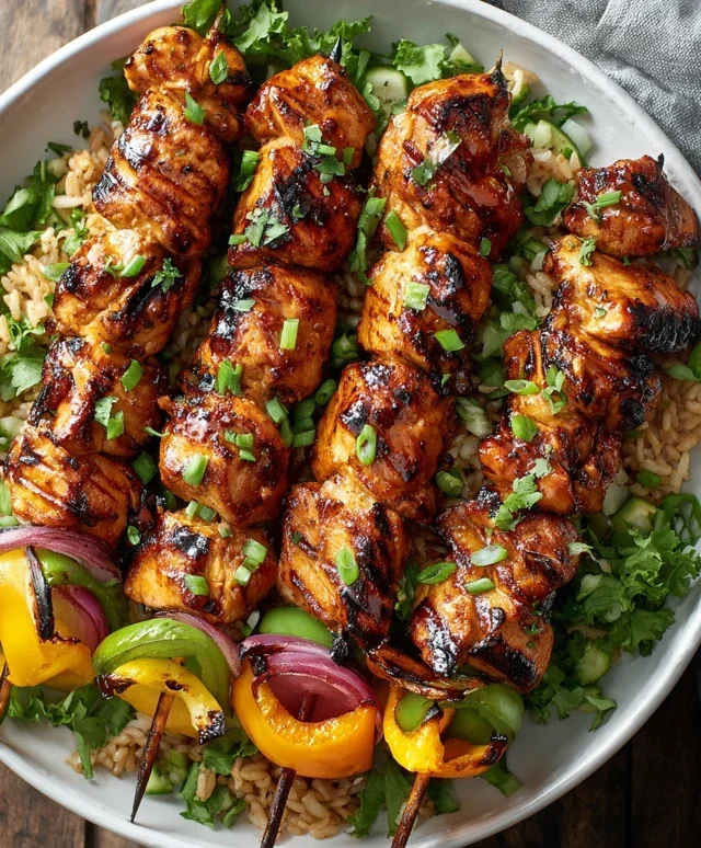 14 Chicken Skewer Recipes for Easy Dinners!