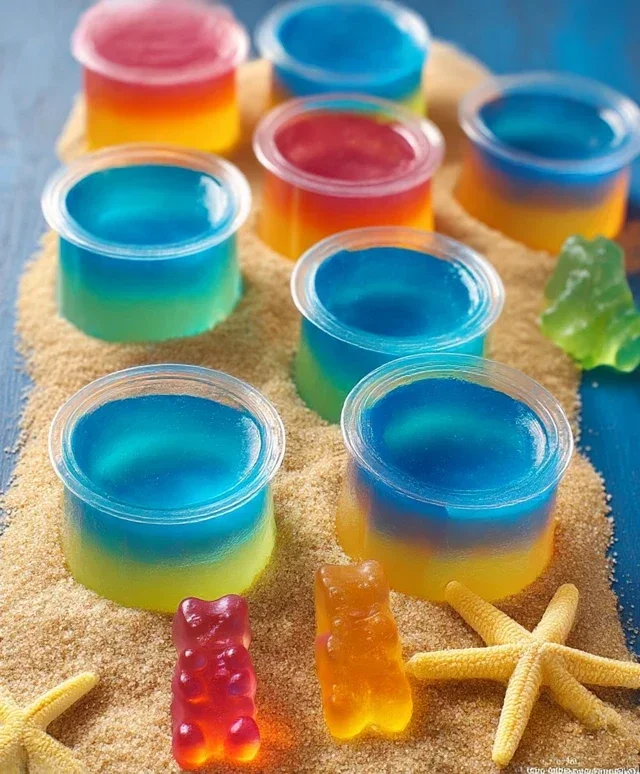 Beach Party Jello Shots